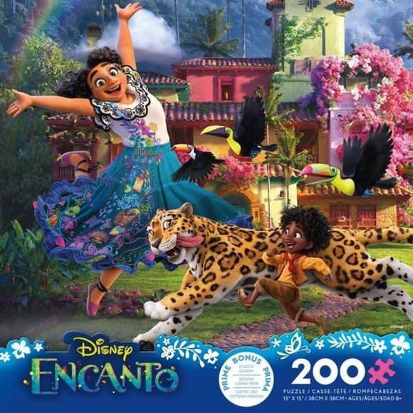 Disney Other - Ceaco Disney Friends Mirabel and Antonio - 200 Piece Interlocking Jigsaw Puzzle